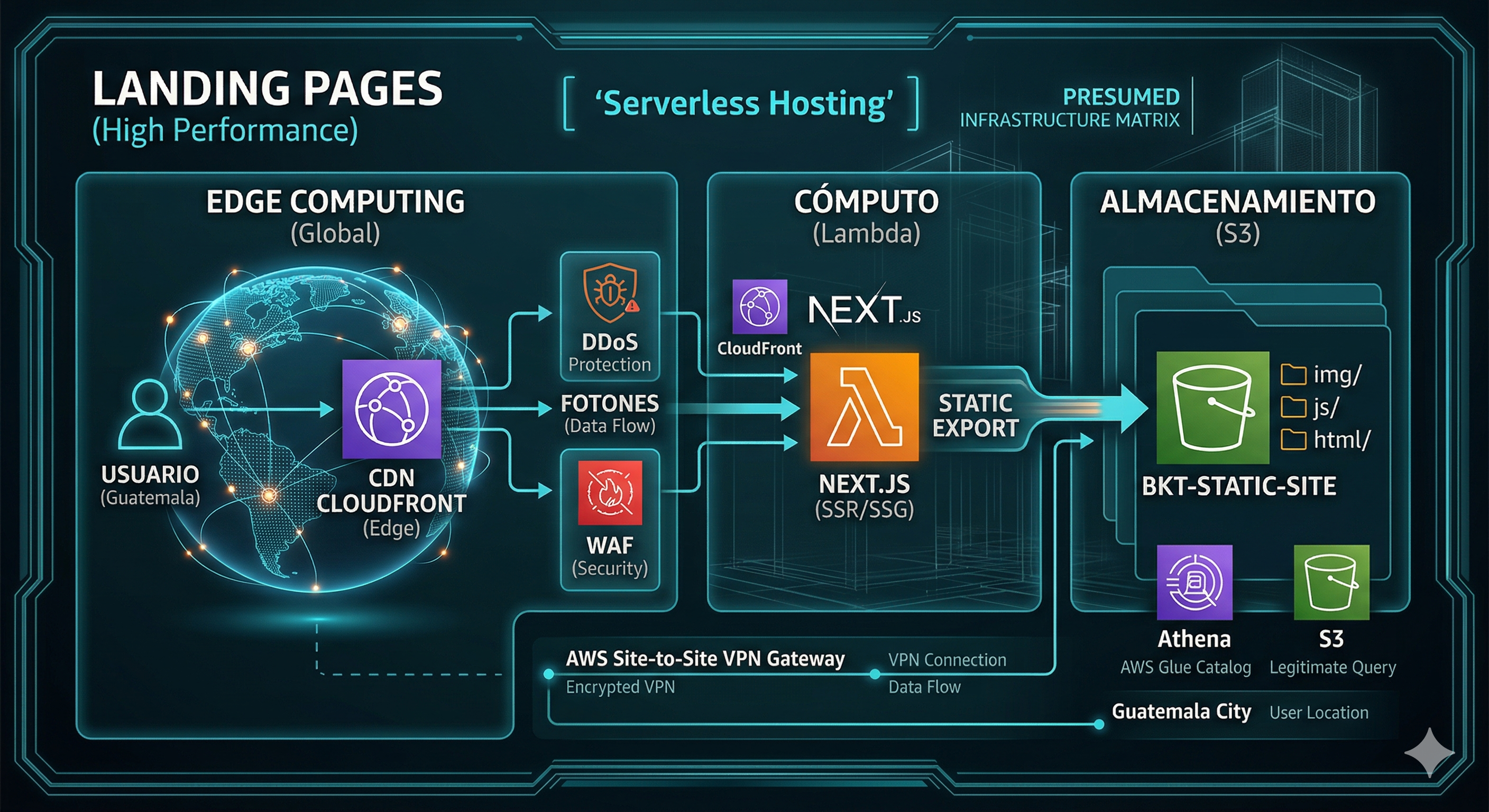 Arquitectura Landing Pages